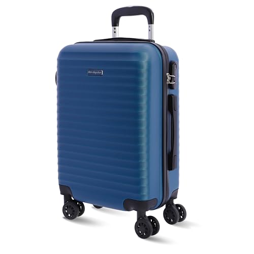 DON ALGODON - Maletas de Viaje Cabina - Maleta 55x40x20 - Maletas de Viaje - Maleta de Cabina Resistente Ryannair - Trolley Equipaje para Avion con 4 Ruedas de 360º y candado