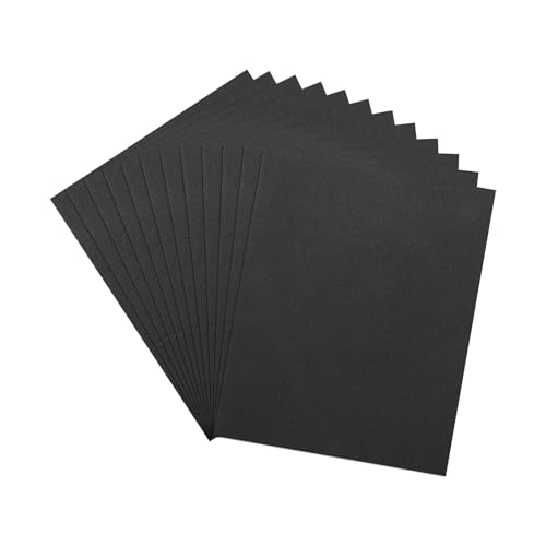 Rebower 12 Pcs 1000 Grit Sandpaper 9 x 11 Inch Sand Paper Silicon Carbide