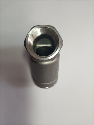 Image of 1 inch Y-Strainer 316 Stainless Steel, 800PSI High Pressure Water Filter with 40 Mesh Screen, ISO9001 & CE0036 Certified for Industrial, Hydraulic & Marine Systems - Compact Inline Pipe Strainer