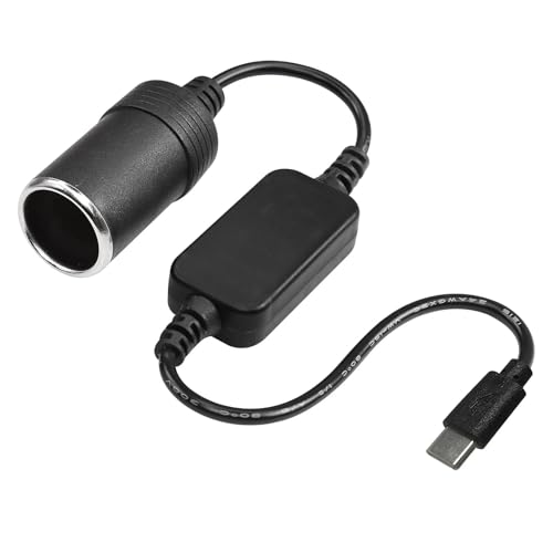 usbϊ\Pbg 12V ԗpVKbgC^[\Pbg USBIX to 12vϊA_v^ 5V to 12V VKbg VK[\Pb gԍڏ[d }[d R[h 30cm (Type C)