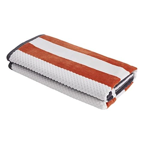 Superior 100% Cotton Checkered Beach Towels Set Cover
