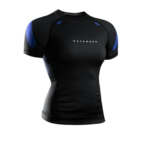 Hayabusa Pro Ranked Rash Guard for Women Short Sleeve
