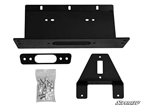 SuperATV Winch Eléctrico 3500 lb con Montaje para Polaris Ranger miniatura 2