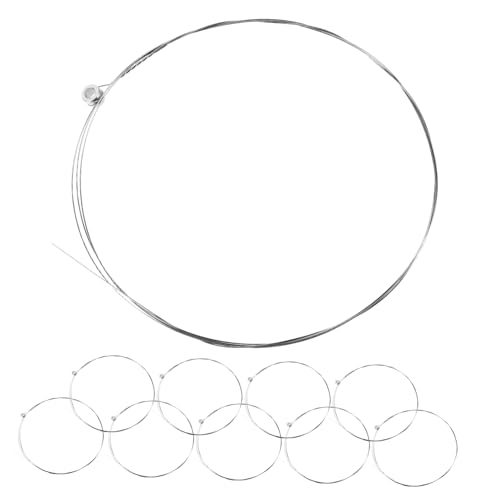 ifundom Guitar String Replacement Kit 10pcs Set of Metal Strings for Acoustic Electric Guitars Easy to Install Durable and Travel-friendly