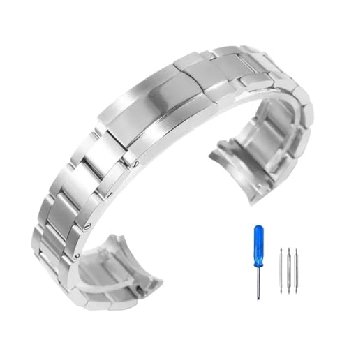 Bracelet montre acier 904L compatible Rolex pour remplacer un maillon usé