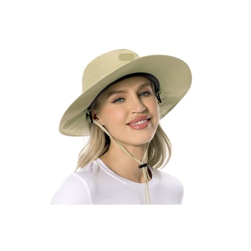 Sombrero mosquitera gris claro: protégete de insectos y sol en el cuello 4