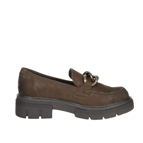 Image of MARCO TOZZI Women's Elegant Vegan Loafer with Heel