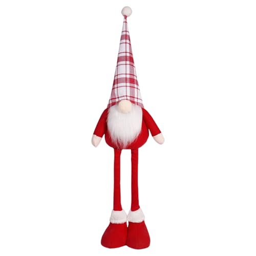 Décorations de lutin en peluche de table : finition soignée pour Noël - 2