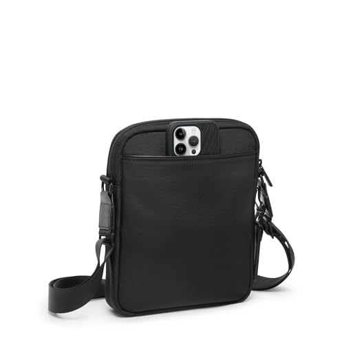 Image of TUMI - Alpha Medium Crossbody - Men's and Women's Everyday Crossbody Bag - Adjustable Shoulder Strap - For Business & Travel - Midnight Black