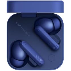 2024 Good Design Award Winner  CMF by Nothing Buds Pro 2 Wireless Earphones | 50dB ANC/LDAC/6 Mics/ChatGPT Compatible/Bluetooth 5.3/Low Latency/Multi-Point/Smart Dial Blue | Up to 43 hours of playback, Dirac Opteo tuning, ANC, High resolution, LDAC, Rapid Charging, Ultra Bass 2.0, Good Design Award