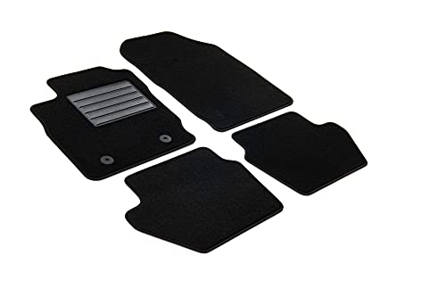 Tapis sur mesure Ford Ecosport MTM velours noir idéal pour les sorties en famille