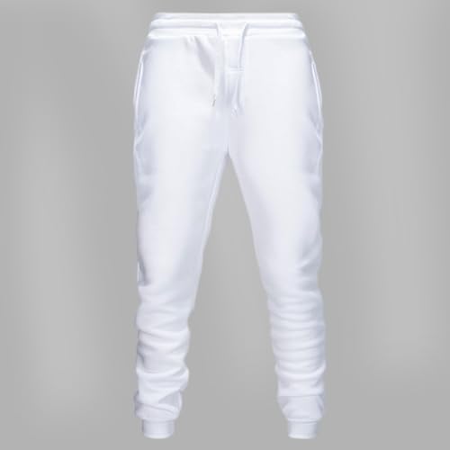 Men's Joggers Sweatpants Athletic Yoga Pants Casual Loose Fit Running Sweat Pant with Elastic Waistband Drawstring3