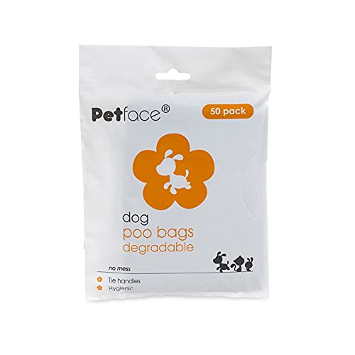 Petface No Mess Dog Poop Bags, 50-Piece
