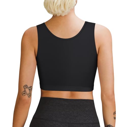 Image of GCTBL Chest Binder for Transgender Half FTM Binder Trans Breathable Compression Bra