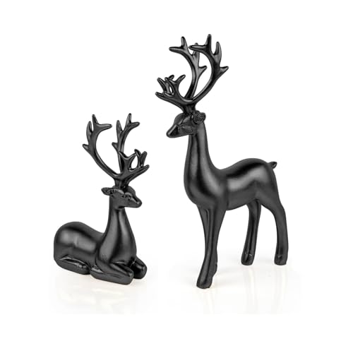 Black Reindeer Decor