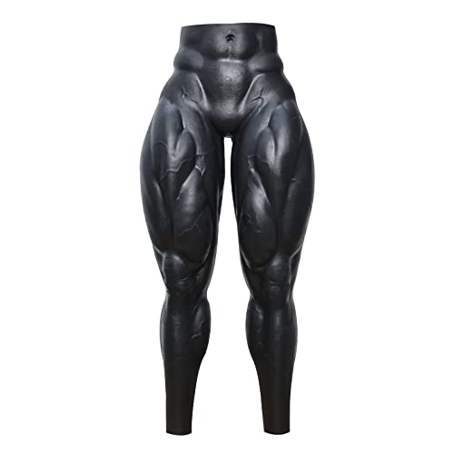 SMITIZEN Silicone Muscle Pants Male Legs Realistic Male Fake Muscle Costume For Cosplay Carnival Pride Parade Halloween