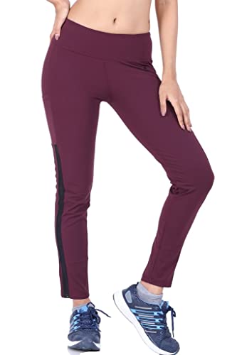 Image of Women's JUST-Dry Ankle Length Gym Workout Yoga Fitness Active Sports Pants