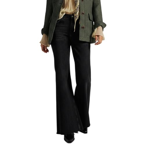 Pantalon évasé pour femme pantalon décontracté long jambe large