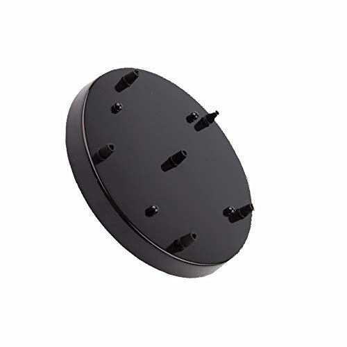 Preisvergleich Produktbild LEDKIA LIGHTING Lampenrosette Keramik 6x1 Schwarz