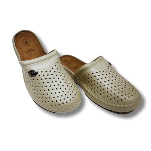 SUNSEA SHOES Zuecos Ortopédicos Unisex con Plantilla Ergonómica. Zuecos Sanitarios Transpirables/Resistentes (Pide 1 talla más)