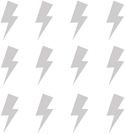 Lightning bolt wall stickers, Light Grey, Regular - Image 3