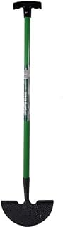 NEW LONG HANDLE GRASS LAWN EDGE HOE BORDER EDGING TOOL GARDENING DIG SOIL | HALF MOON SHAPE | CARBON STEEL EDGING IRON | HAND TOOL HANDLE
