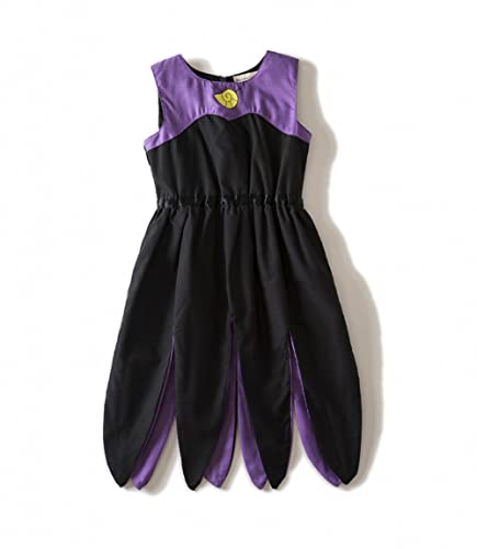 Ruikajia Ursula Costume Little Mermaid Villan Princess Ariel ostume Birthday Girls Dress 6 Years