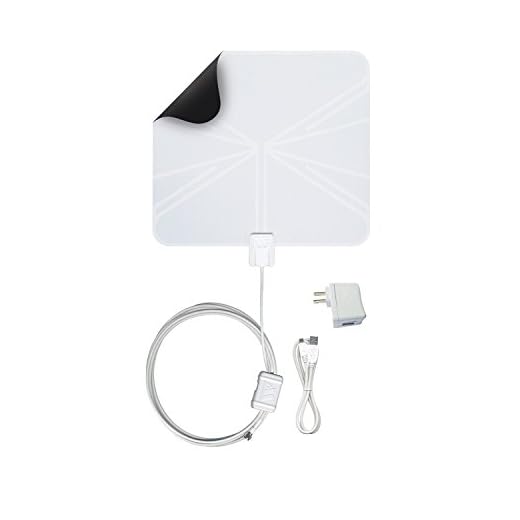 Winegard FL-55YR FlatWave Amplified Razor Thin HDTV Indoor Antenna (Renewed)