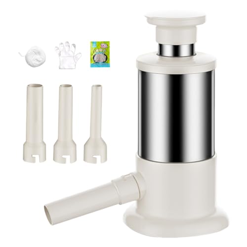 Prensa de salchichas, manual de uso grande, utensilio de cocina – robusta máquina de llenado de salchichas para el uso | Para Lap Cheong Bratwurst Hogar Vacaciones Barbacoa Restaurante Fiesta