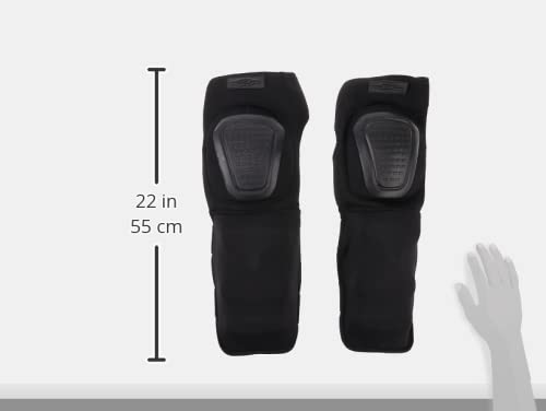 Damascus Gear: Dnsgb Neoprene Knee/Shin Guards With Non-Slip Knee Caps (One Size, Black) #TOP3
