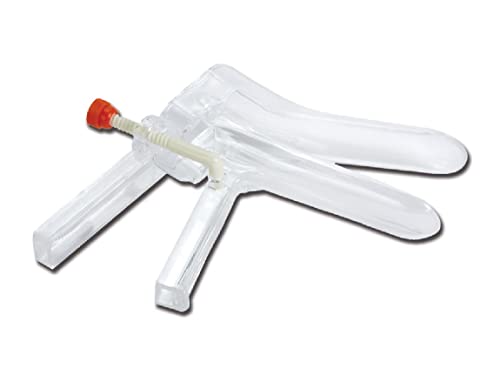 Gima 29984 Lot de 100 spéculums vaginaux avec système de blocage à vis latérale, diamètre moyen de 28 mm