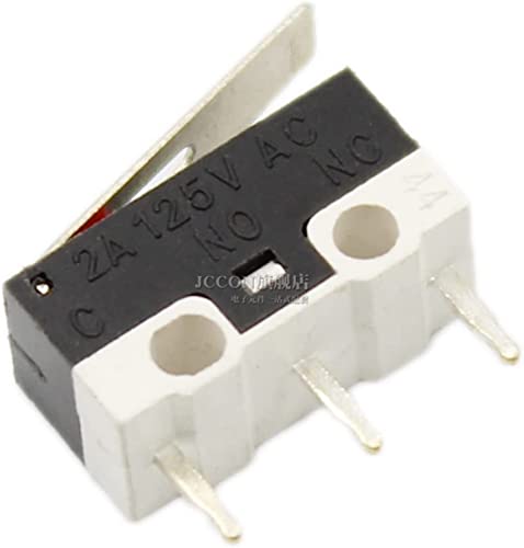 Micro Interrupteur Fin de Course Bouton Poussoir 3 Broches 1A 125V AC