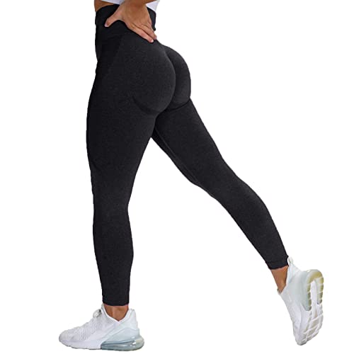 Women's High Waisted Leggings Seamless Workout Gym Yoga Pants Vital Tummy Control Activewear Tights