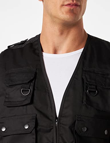 Chaleco Mil-Tec Chasse de hombre en tejido resistente ripstop lavable para camping 3