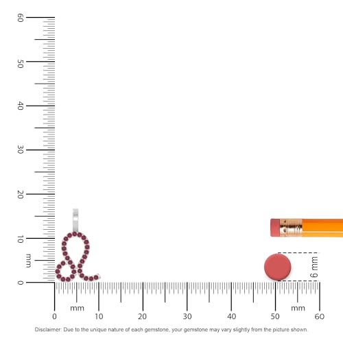 Natural Gemstones Zodiac Pendant Necklace for Women in 925 Silver/ 18K Yellow/Rose Gold Vermeil, Birthstone Jewelry Gifts for Her Birthday, Wedding Anniversary, Christmas, Graduation, Mothers Day, Valentines3