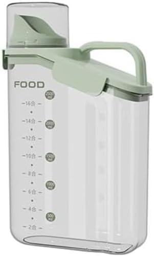 Farigrut �y�b�g�t�[�h�X�g�b�J�[�� �L�a �t�[�h �����^���N �a���[ �v�ʃJ�b�v�t�� �h�� ���� �H�i��PP�ގ� ��e�� ���Ŗ��� �ۑ��e�� ���e�� �����X�g�b�J�[ (2800ml,�O���[��)