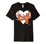 David Wright Baseball Heart T-Shirt - Apparel Premium T-Shirt