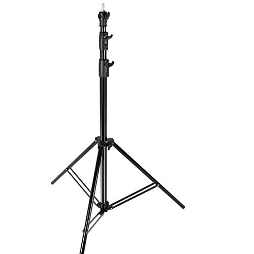 Godox Heavy Duty Aluminum Photography Light Tripod Stand for Studio Photography Lighting, Backgrounds, Monolights, Strobe Flash - 286CM, 112 Inches