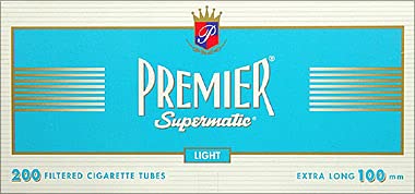 Amazon.com: Premier SUPERMATIC Blue 100MM Cigarette TUBES