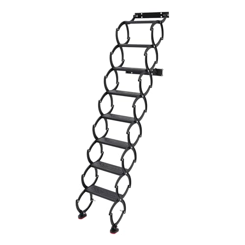 8 Steps Wall-Mounted Attic Ladder