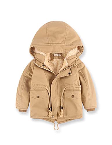 Image of Boys Girls Winter Outwear Coats, Kids Warm Outfits,Windproof Jacket for Toddler 1-8Y