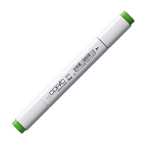 Copic Marker with Replaceable Nib, G14-Copic, Apple Green