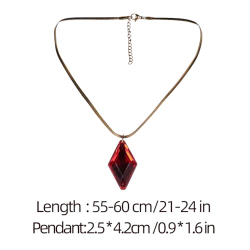 DMC Devil Cry 5 Dante Cosplay Necklace Amulet Anime Demon Pendant Jewelry Halloween Costume Accessory2