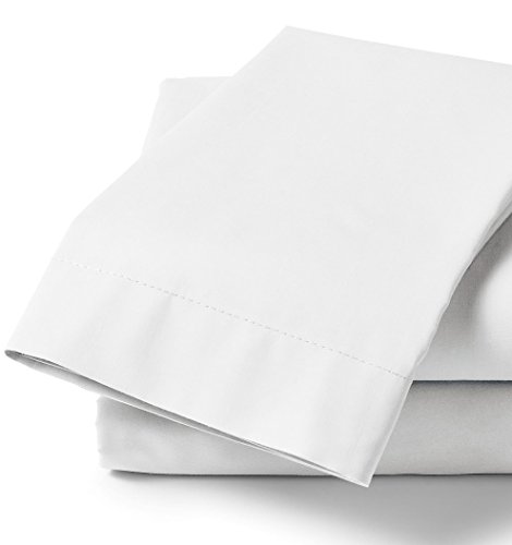White Classic White Cotton Pillow Cases Standard Size Set of 12, Heavy Weight Quality Pillowcase with T-200 Thread Count, Elegant Double Stitched Tailoring Pillowcases, Pillow Covers 20x30 Inch