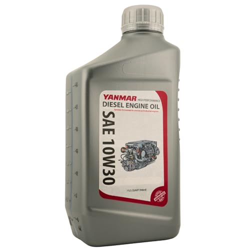 Aceite Yanmar Diesel Motor SAE 10W30 2 Botellas 1 Quart miniatura 2