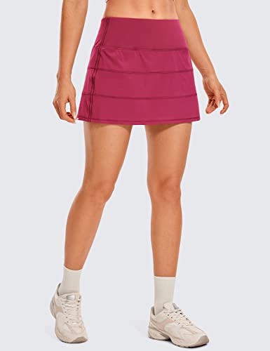 CRZ YOGA Gonne Corte da Donna Stretch Leggero