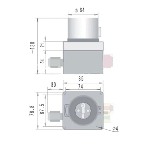 Interruptor de botón electromagnético para renovar su máquina cortadora de madera 3
