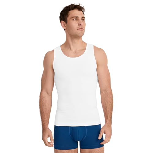 Jockey Men's Undershirt FormFit Cotton Stretch Tank