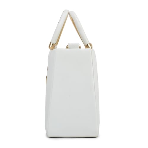 Image of BAGMODE Women's Handbag | Medium Size | Crossbody Bag with Top Handle Strap | Stylish Ladies Shoulder Purse for Daily Use or Events