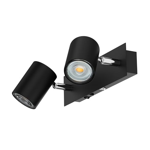 Schwarz / 1103lm (7,6w) / Lichtfarbe: Warmweiß